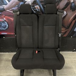 2015-2025 Ford Transit Seat Black Cloth 5th Row Center 15 PASSENGER