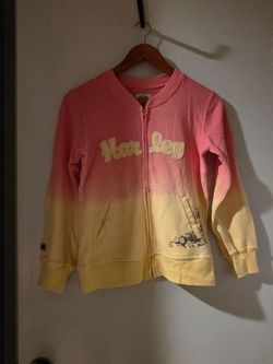 Girls Harley Davidson zip up, size 7/8