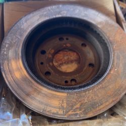 Pair Of Rotors For 2011 To 2014 Chevy Silverado 1500 Crew Cab