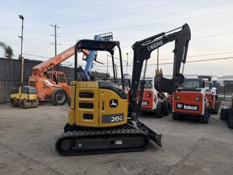 2017 John Deere 26G Mini Excavator