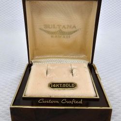 Vintage Sultana Hawaii Jewelry Box Presentation Case