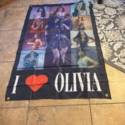 Olivia Flag 2X3 Feet Wall Flag For Bedroom 