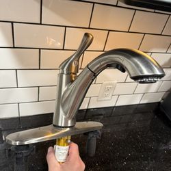 Delta 16953-SS-DST Faucet – Stainless Steel – Great Condition