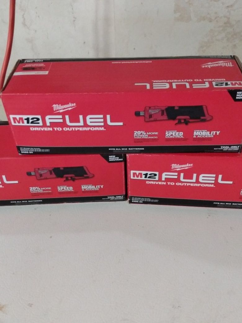 Milwaukee M12 Fuel 1/4 Straight Die Grinder