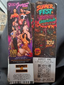 Tickets for Summer Fest Respect the Underground