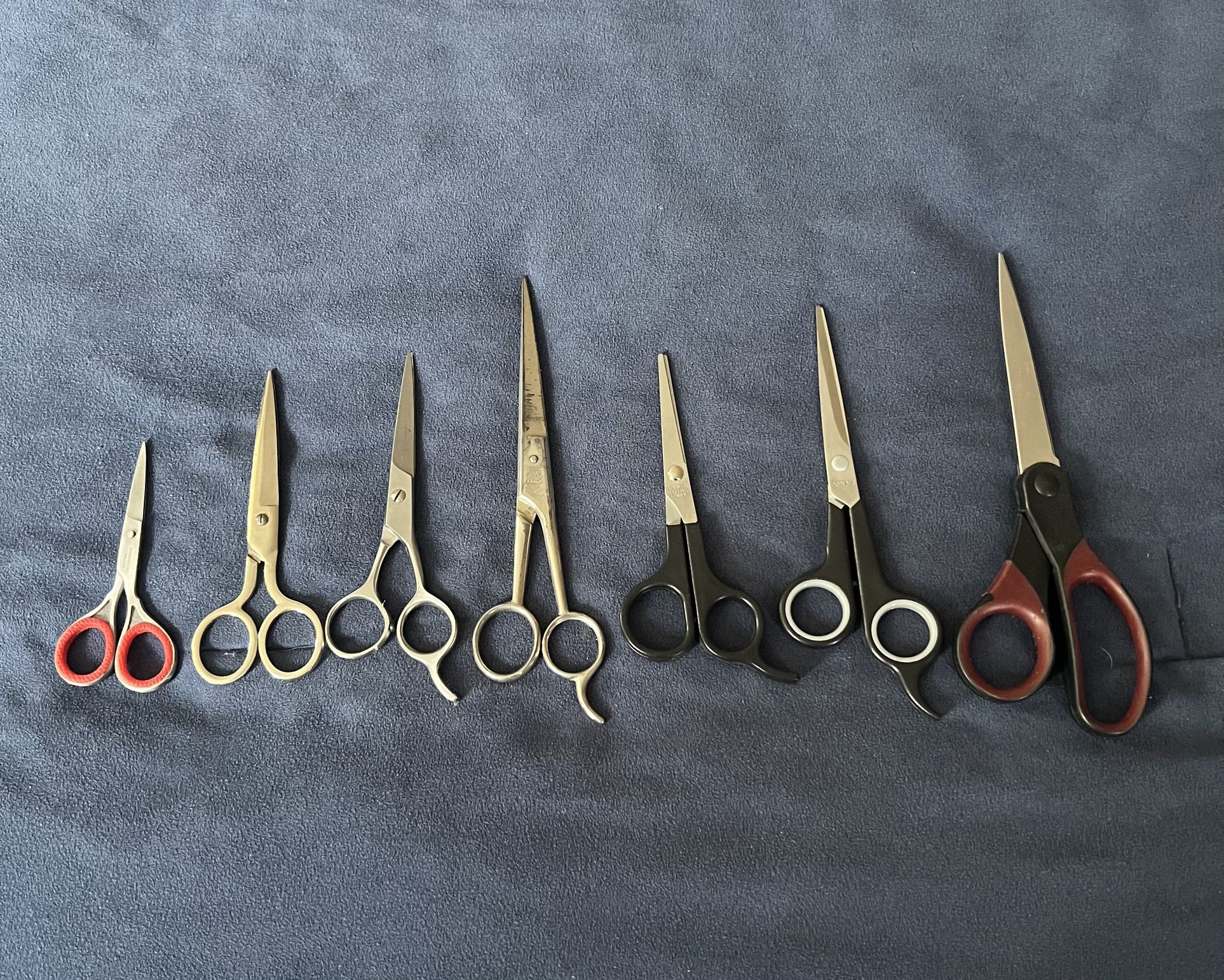 Scissors Set Of 7