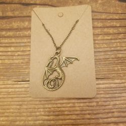 Dragon Pendant Necklace 