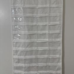 Hanging Jewelry Organizer, double side, 80 pockets