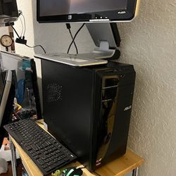 Asus Computer, Screen, Keyboard and Mouse