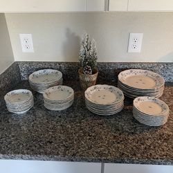 Johann Haviland Blue Garland 48pc Set