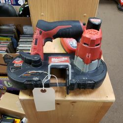 Milwaukee M12 Band Saw 2429-20 With Battery And Charger 