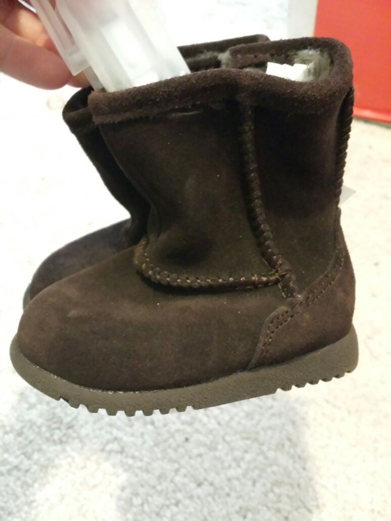 Size 2 Brown Baby Boots