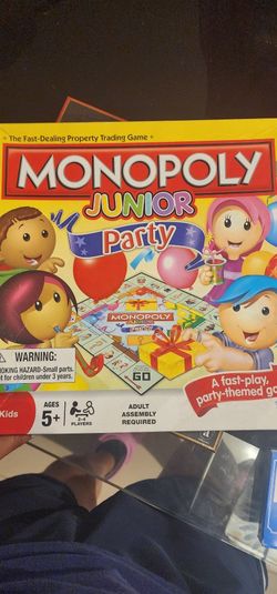 Monopoly Jr. Party Board Game