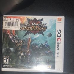 Monster Hunter Generation For The Nintendo 3DS