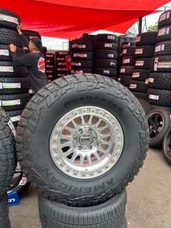 New KMC wheel and Tire Packages available perfect for tacoma chevy and gmc!!