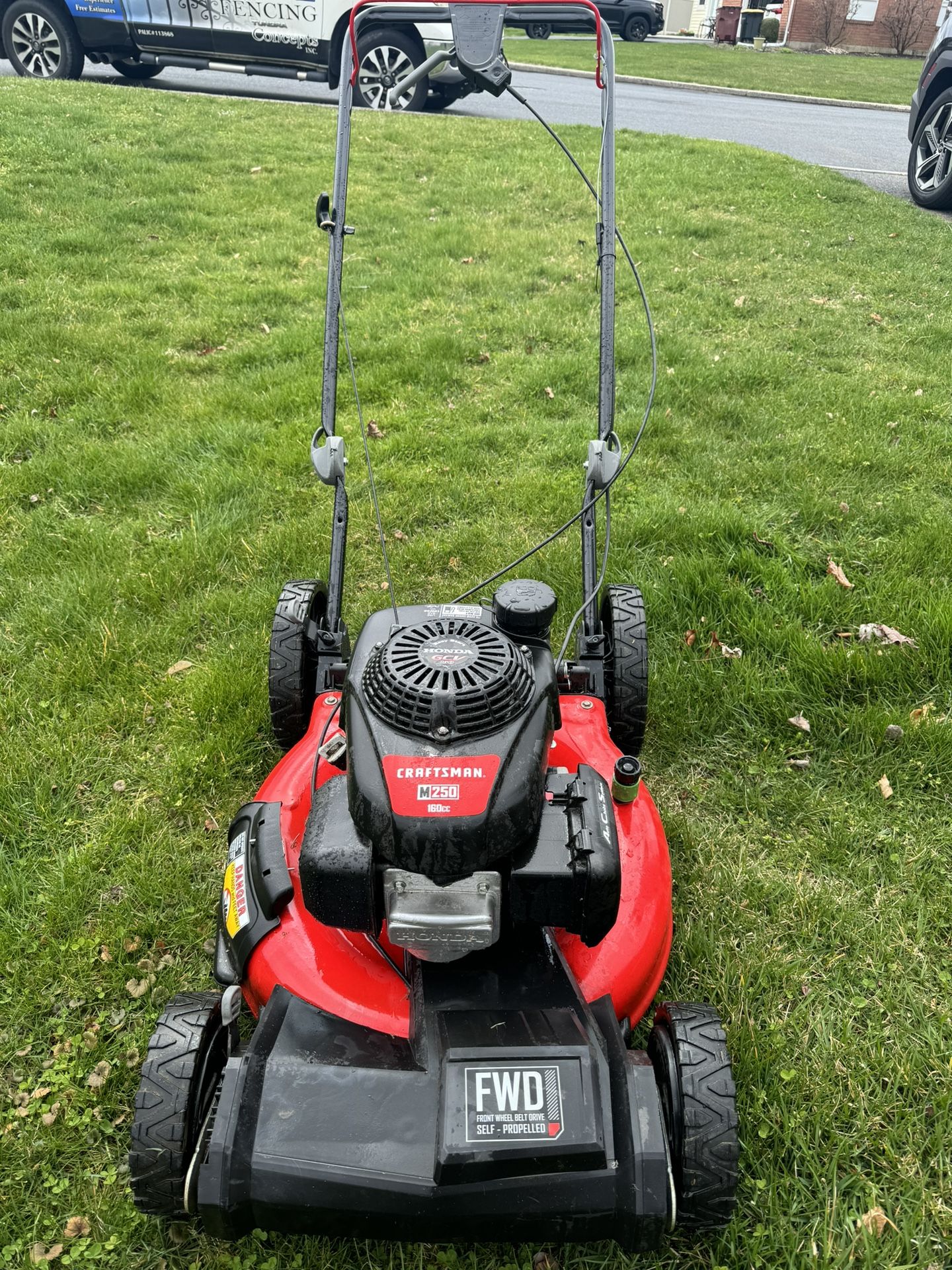 Craftsman M250 160cc Self-propelled Lawnmower