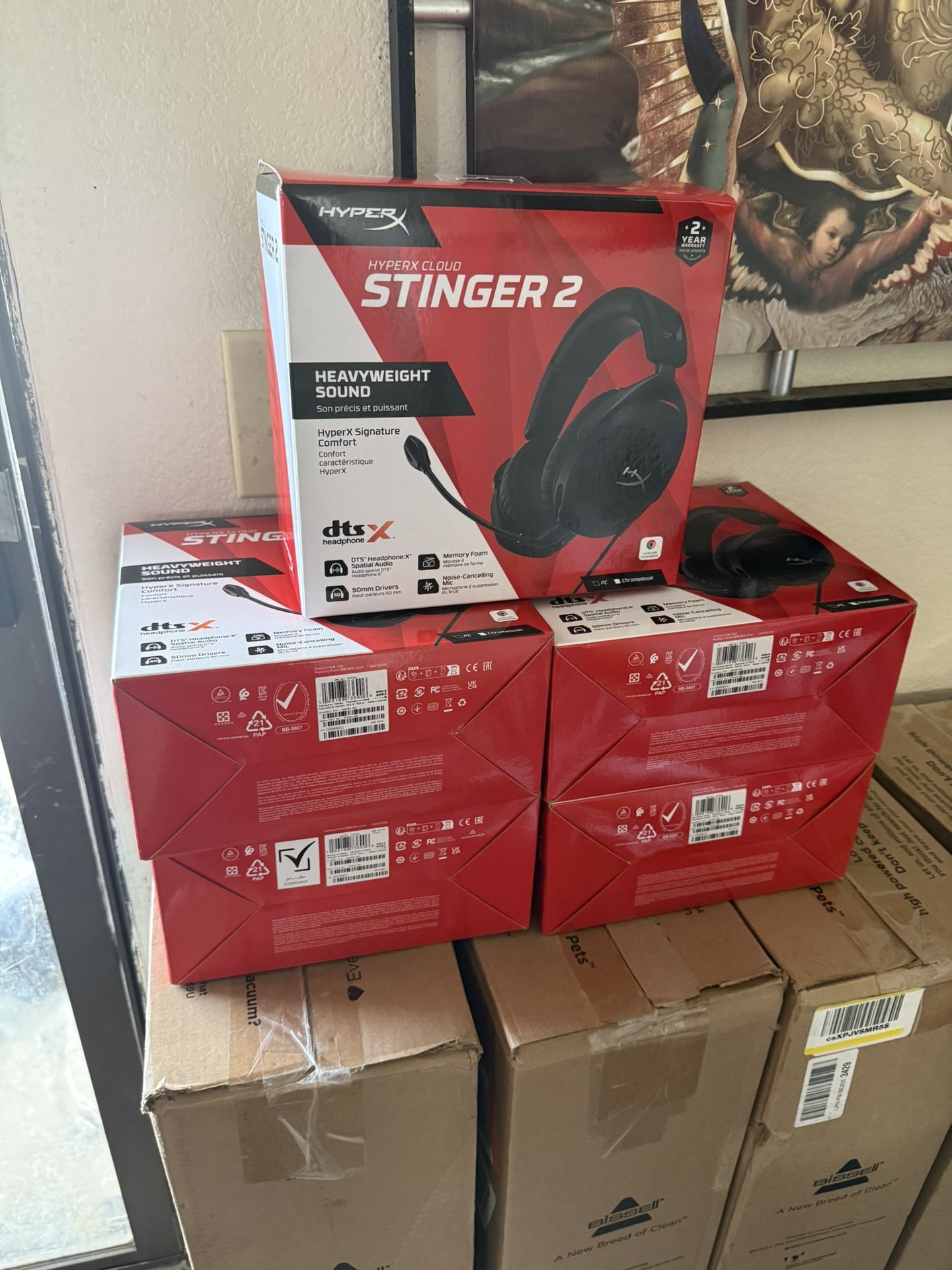 Gaming Headset DTS X Memory Foam 50mm Driver