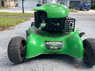 Lawn Boy mower - trouble holding idle.