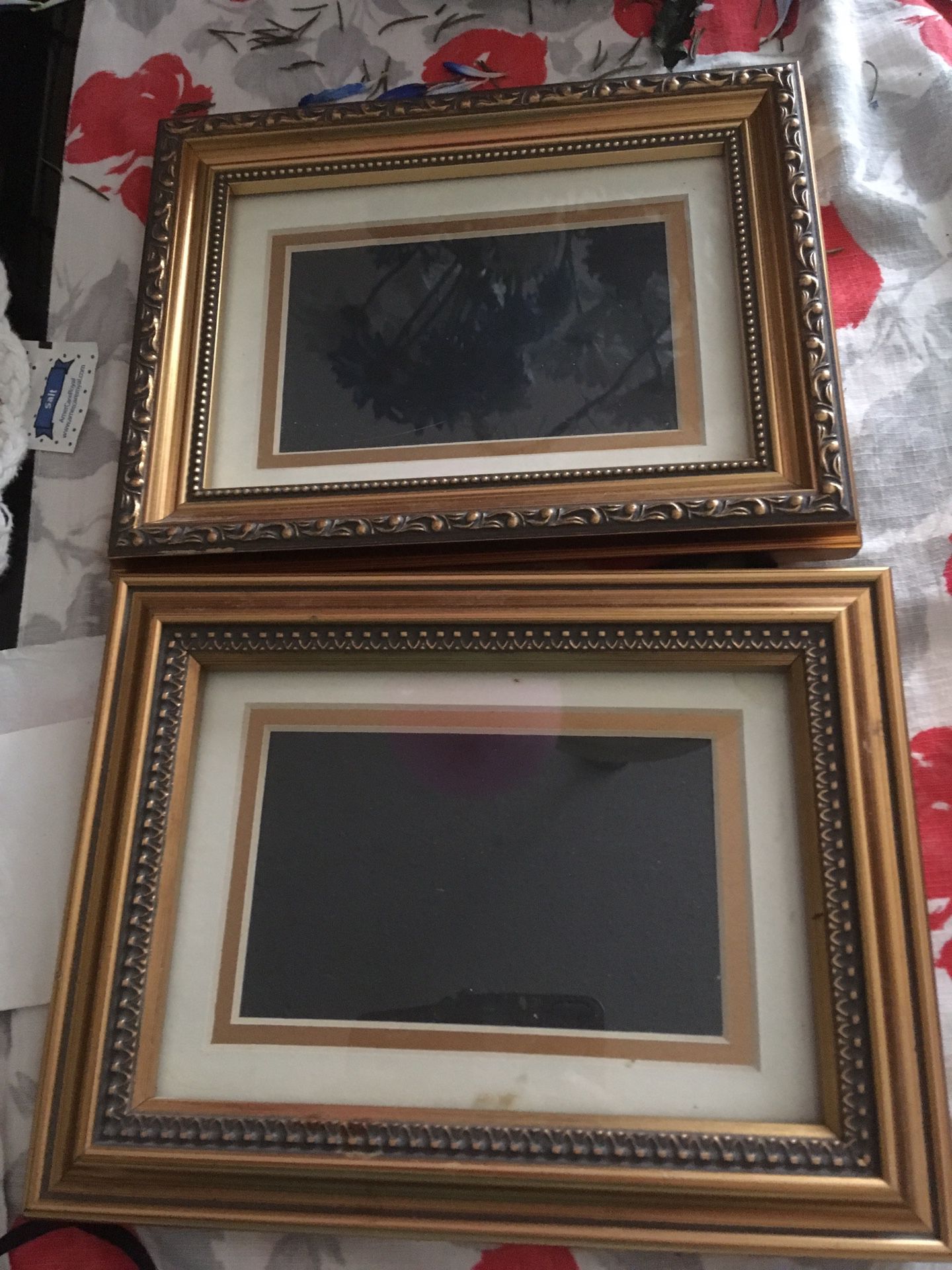 Set of 2 Gold Frames