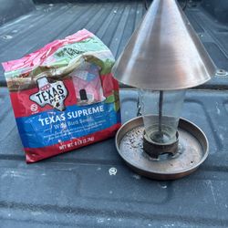 Bird Feeder + Feed