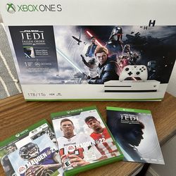 1TB Xbox One S and Games