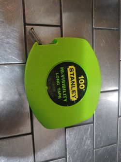 Stanley 100ft Tape Measure 