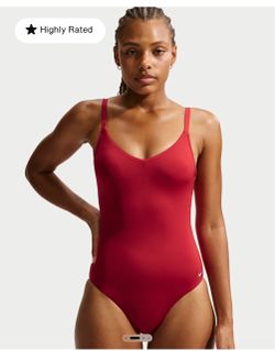 Nike Red Swim Suit Size XXL