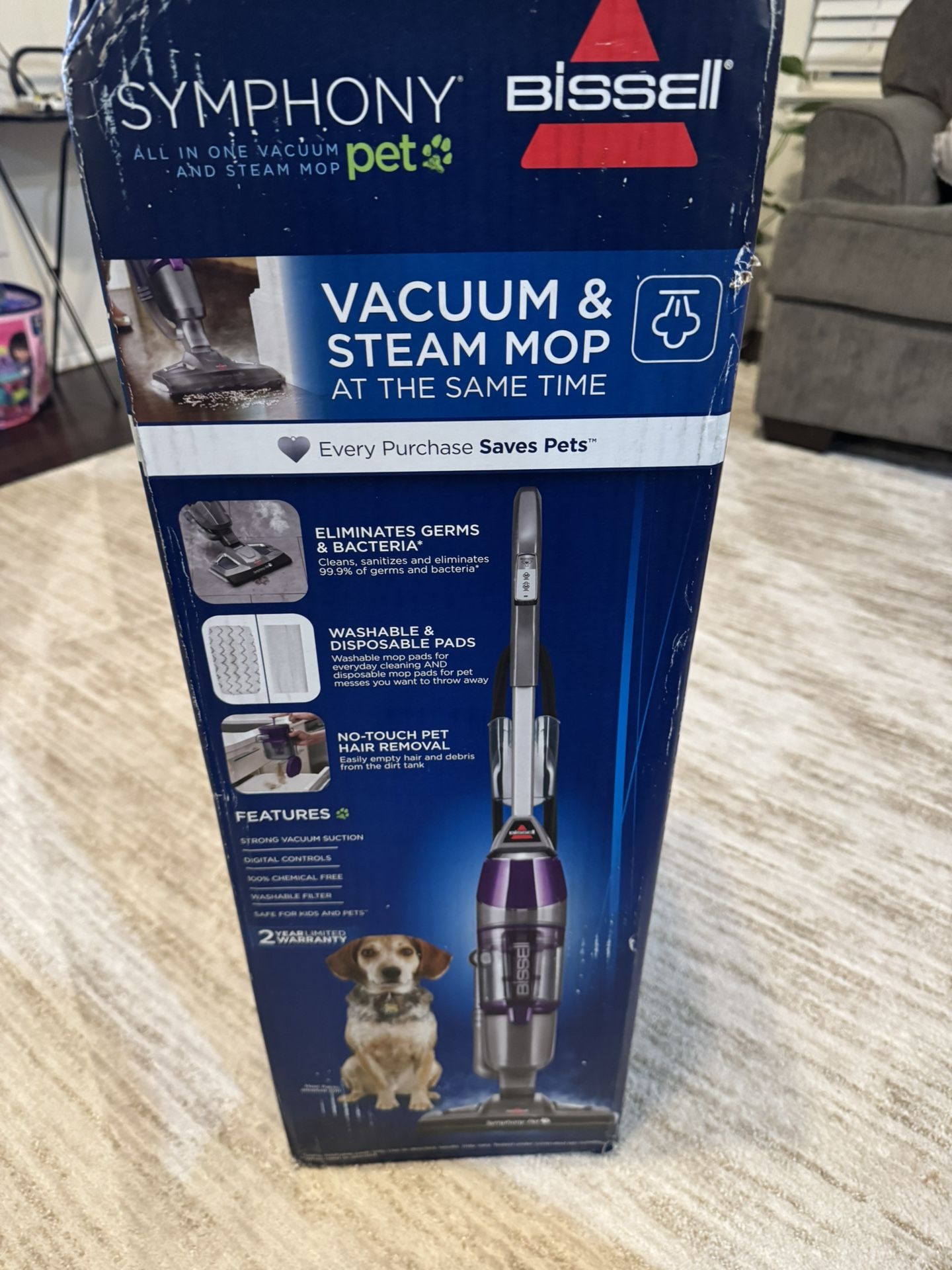 Bissell All In One Vacuum And Steam Mop