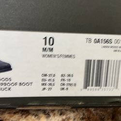 Women’s Size 10 All Black Timbs 