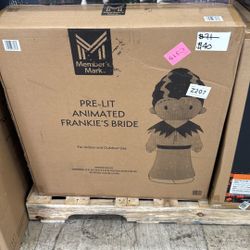 Pre Lit Animated Frankie’s Bride 