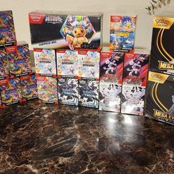 Pokemon ETBs, Bundles, & Booster Boxes
