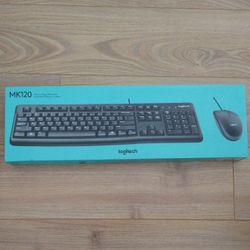 Keyboard + Mouse Logitech MK120 (Wired)