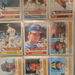 1979 Topps Teams Baseball Cards 