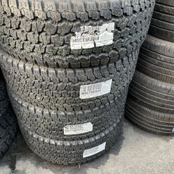 Set 265/60/18 Goodyear AT New Mounted And Balanced