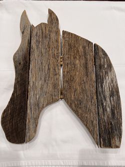 Reclaimed Wood Wall Decor- Horse
