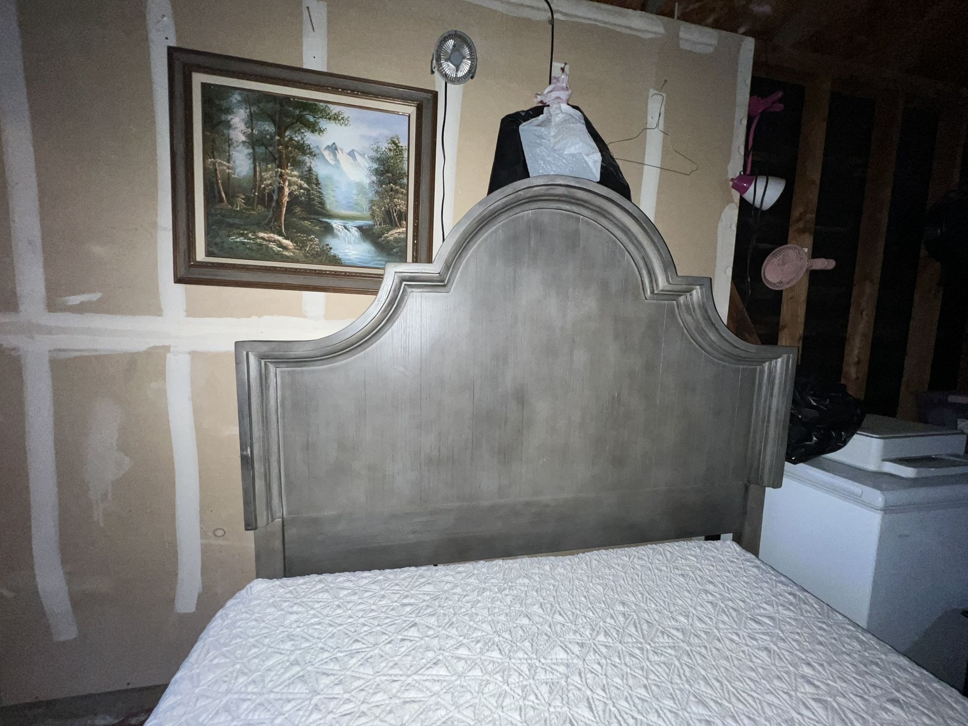 JUST Queen Bed Head Board & Frame NO mattress