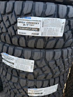 Toyo R/T Pro 37x12.50R17 E Rated 10 Ply Tires ( Set of 4 ) 🔥🔥🔥
