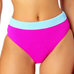 Salt & Cove Juniors' Colorblocked Bikini Bottoms, Pink, XL
