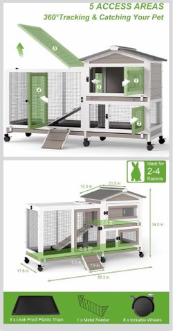 Rabbit cage and more