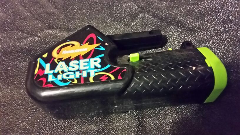NICKELODEON laser light toy from 90s. Works great.
