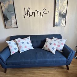 Couch and Love Seat with Cushions