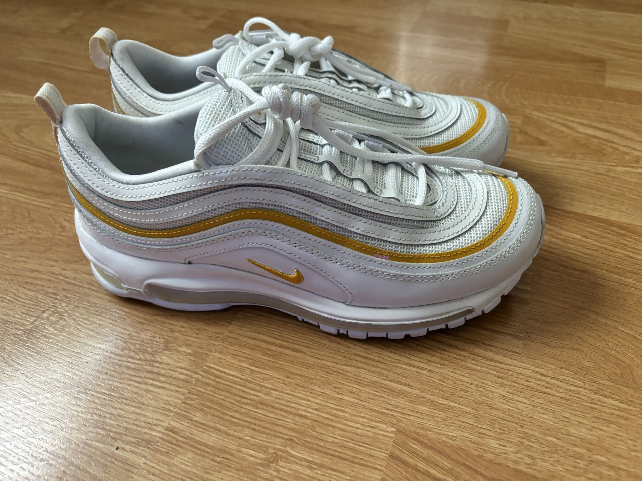 Nike Air Max 97 White University Gold