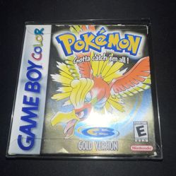 Pokémon Gold Version CIB 