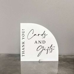 Cards and Gifts Sign 