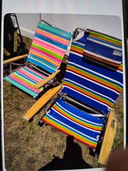 Beach chairs 15 each