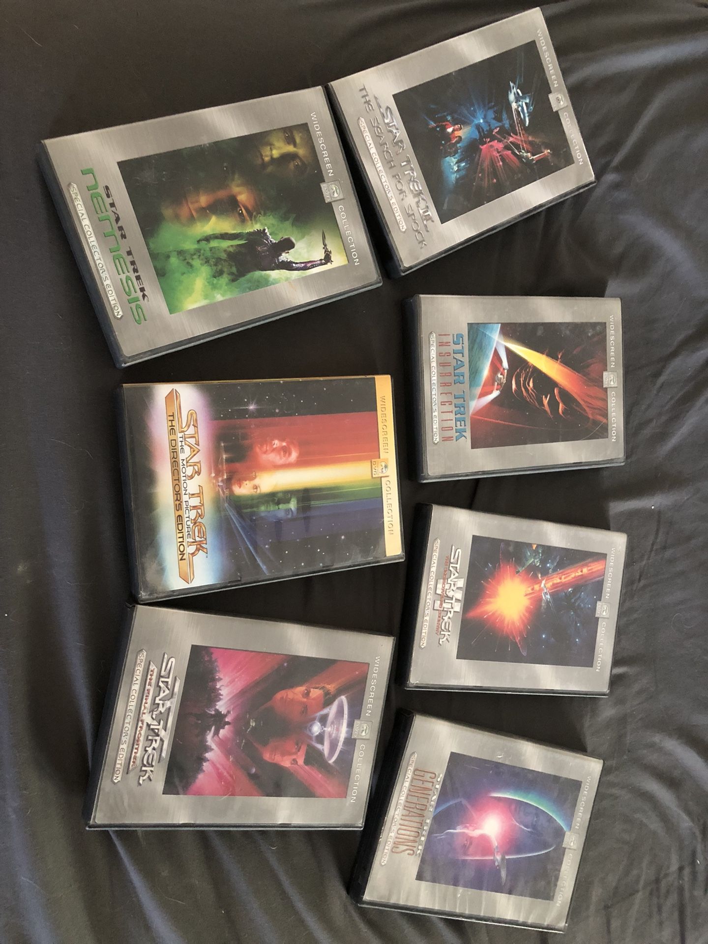 7 x Star Trek special collector’s edition DVD collection