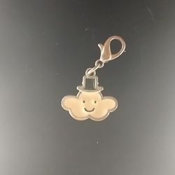 Enamel Cloud With Top Hat