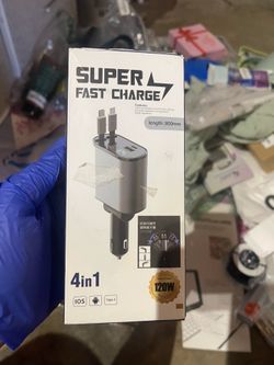Retractable Car Charger (opened box)