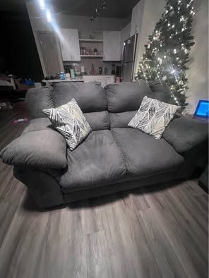 Gray Loveseat