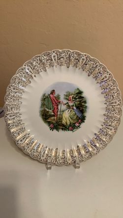 Vintage China Collector Plate “The Farewell”